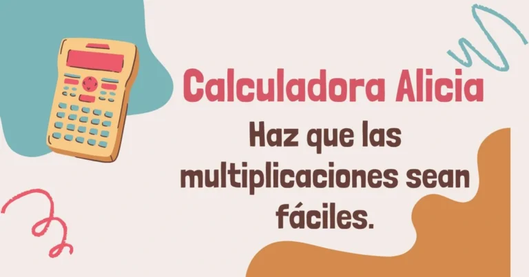 Calculadora de Multiplicación Alicia