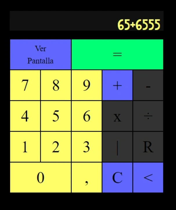 Calculadora de Sumas Alicia