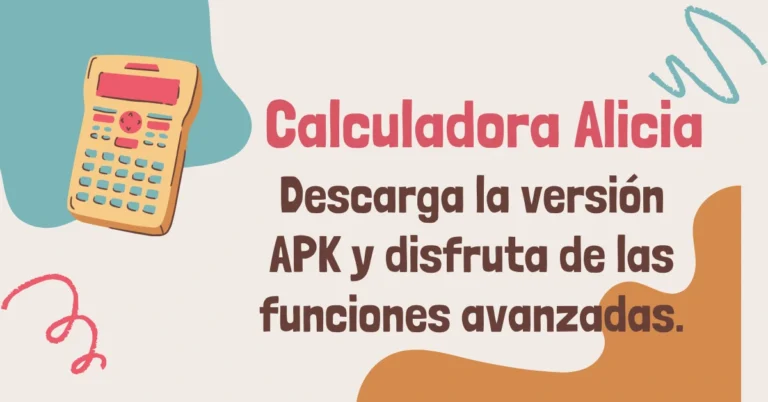 Descargar la Calculadora Alicia APK